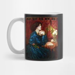 Jane Morris, The Blue Silk Dress - Dante Gabriel Rossetti Mug